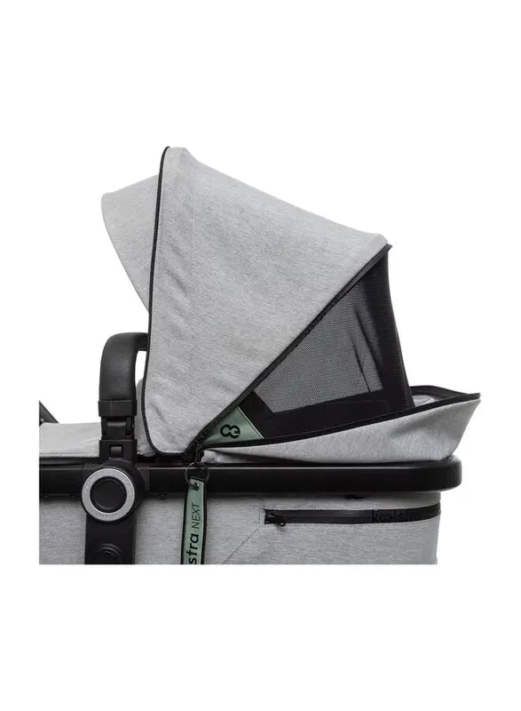B-Ware Koelstra Kombikinderwagen Kinderwagen Buggy Next Soft Grey Melange Sportsitz