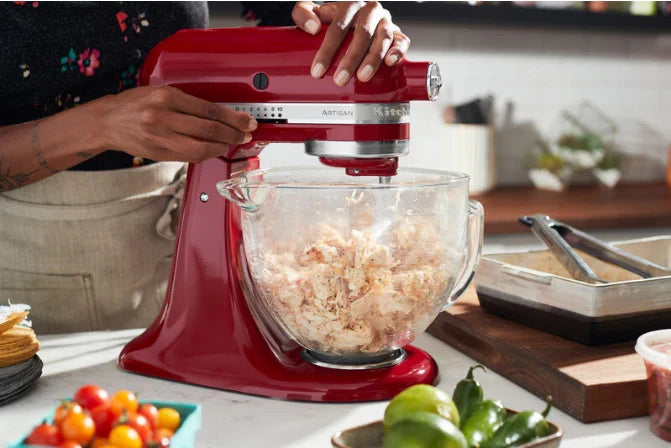 KitchenAid 4,8 L 5KSM185 Artisan Küchenmaschine Icelover Eiszubereiter 5KSMICM