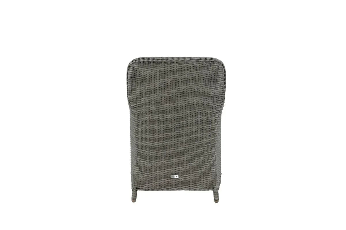 2er Set - Gartenstuhl London aus synthetischem Rattan