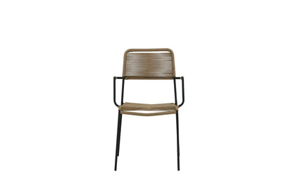 2er Set - Gartenstuhl Marla aus Metall/Polyester