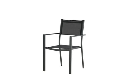 2er Set - Gartenstuhl Karibik aus Aluminium/Textilene