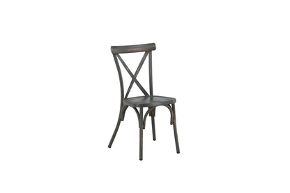 2er Set - Gartenstuhl Ellen aus Aluminium