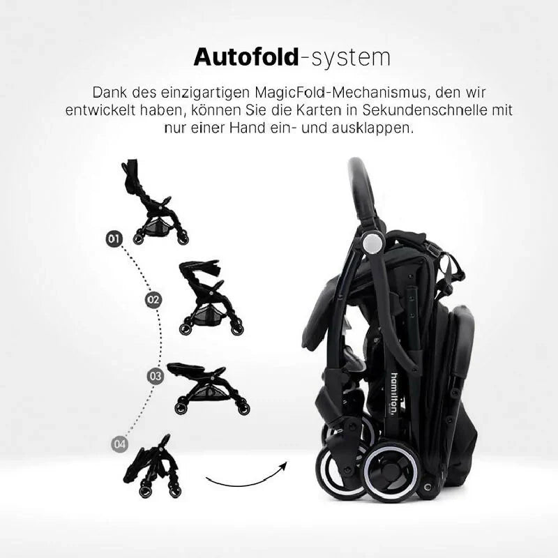 Hamilton S2 Kinderwagen – Kompakter Reisebuggy (Letzte Saison, neu bei Tildi)
