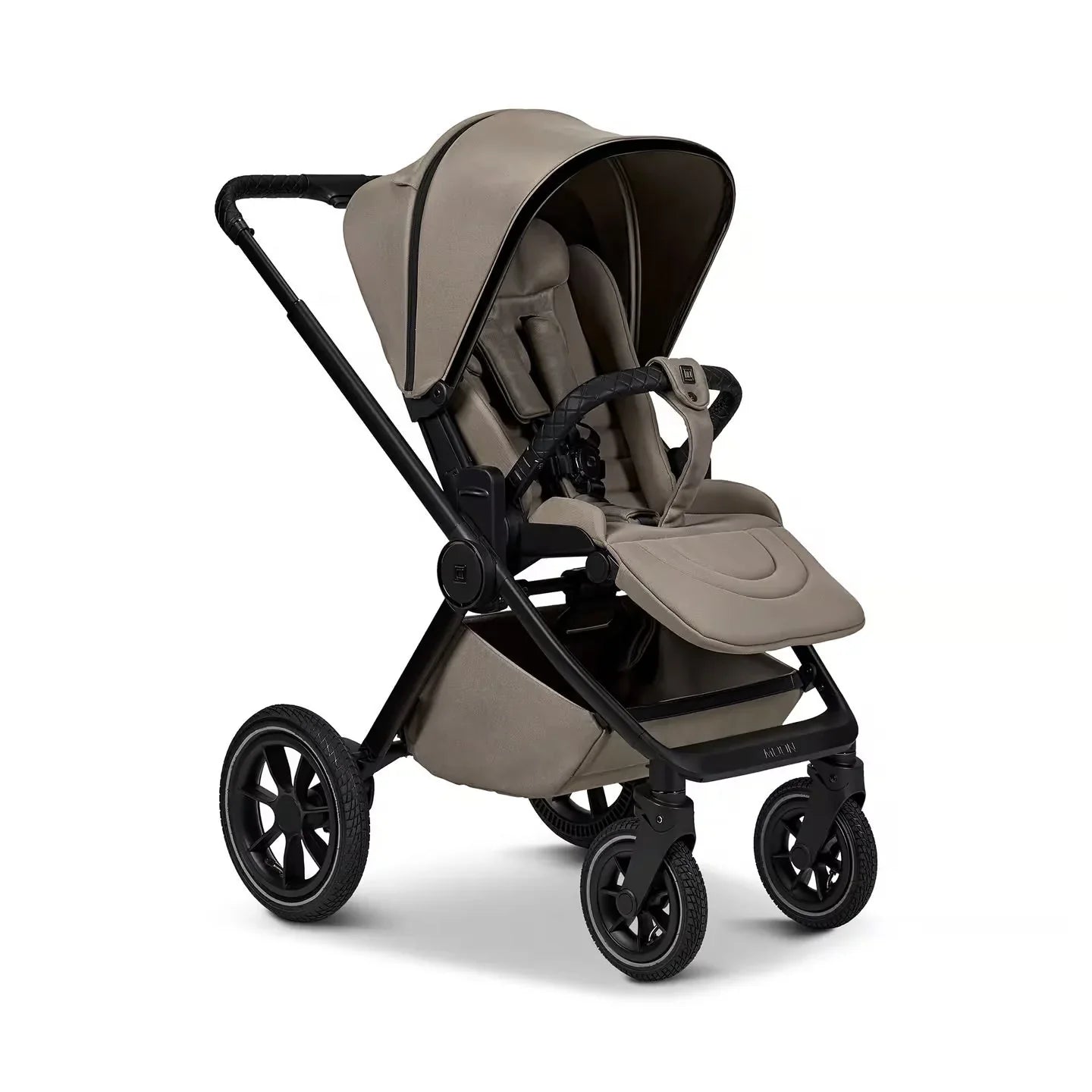 Green Moon Kids Gio Edition Plus 722 mud 25 Kinderwagen Fachhandelsartikel mud/chrome