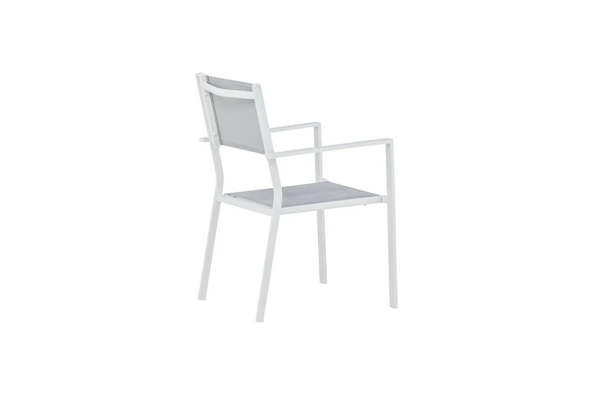 2er Set - Gartenstuhl Karibik aus Aluminium/Textilene