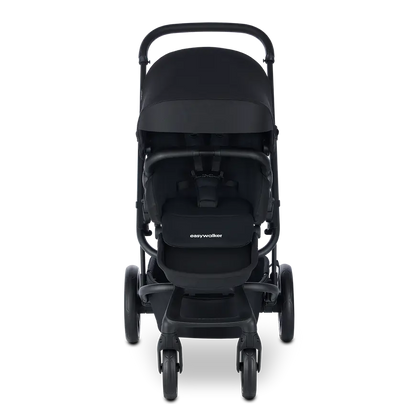 B-Ware Easywalker Harvey Midnight Black Kinderwagen Buggy Kinderfahrzeug Babyschale Set