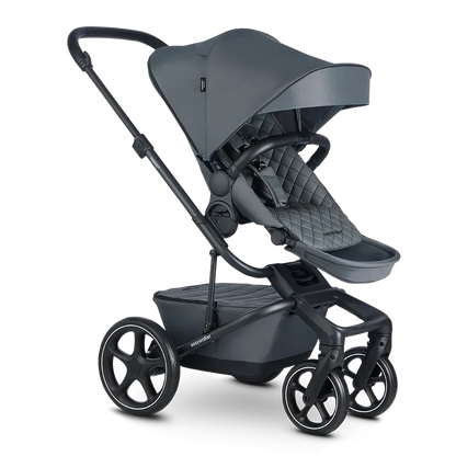 Easywalker Set Harvey⁵ Premium Kombi Kinderwagen Mineral Grey Mit Wanne B-Ware