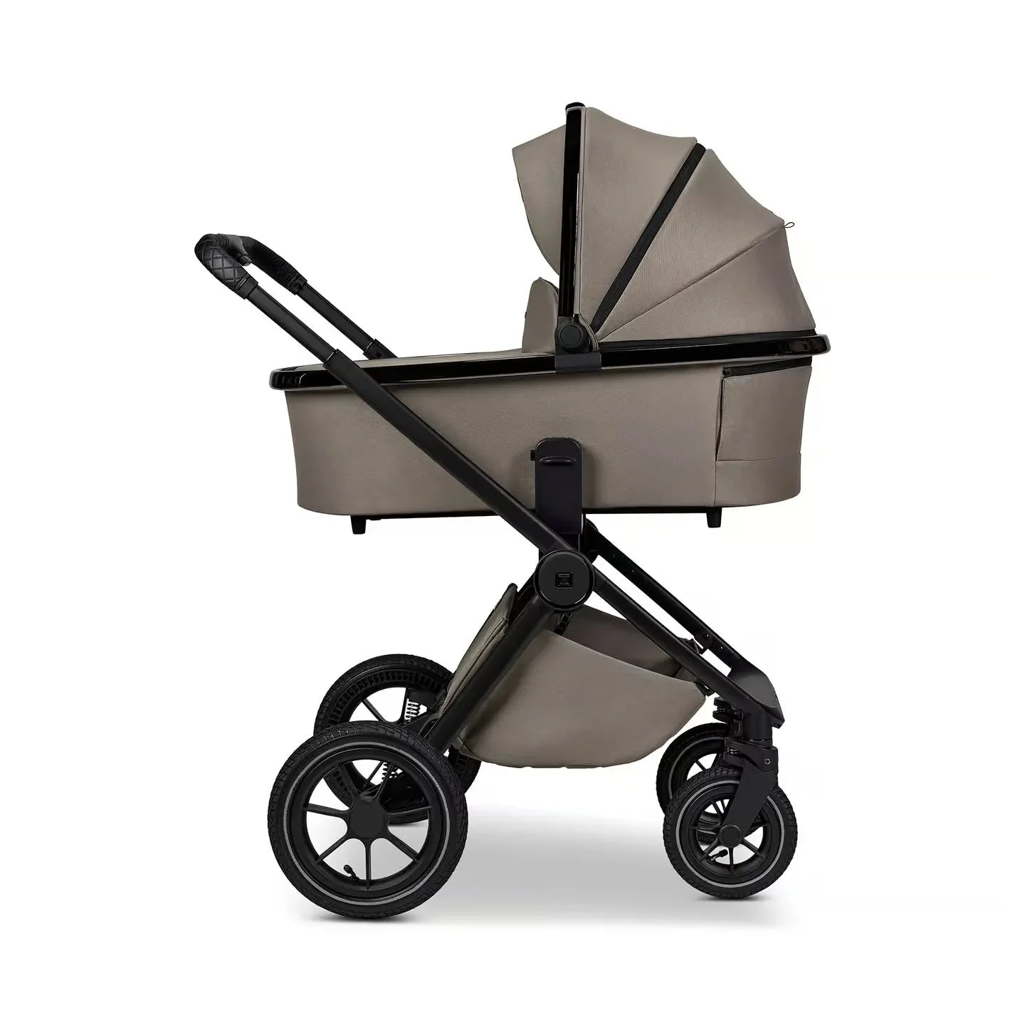 Green Moon Kids Gio Edition Plus 722 mud 25 Kinderwagen Fachhandelsartikel mud/chrome