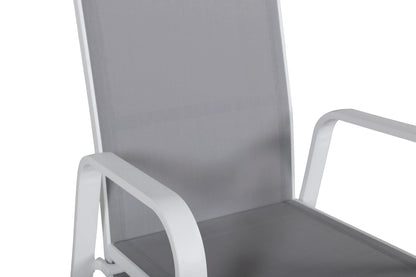 2er Set - Gartenstuhl Bossa aus Textilene/Aluminium