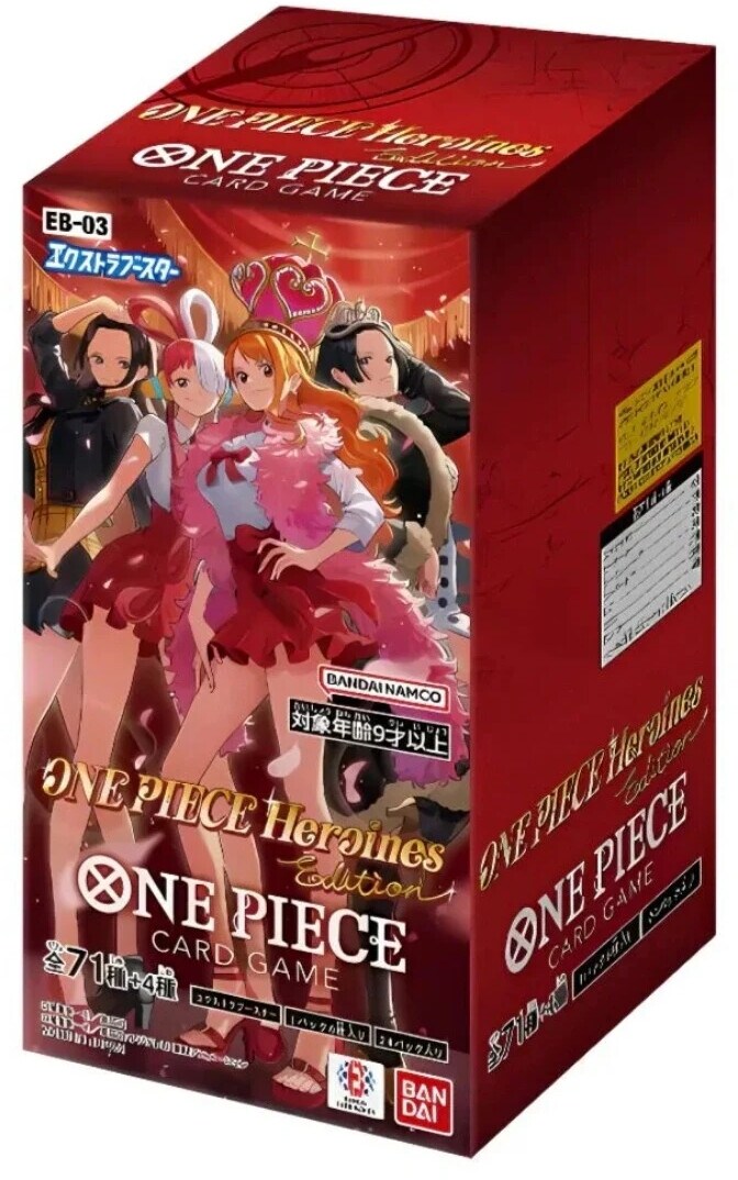 One Piece Card Game EB-03 „One Piece Heroines Edition“ – Booster Display – Japanisch