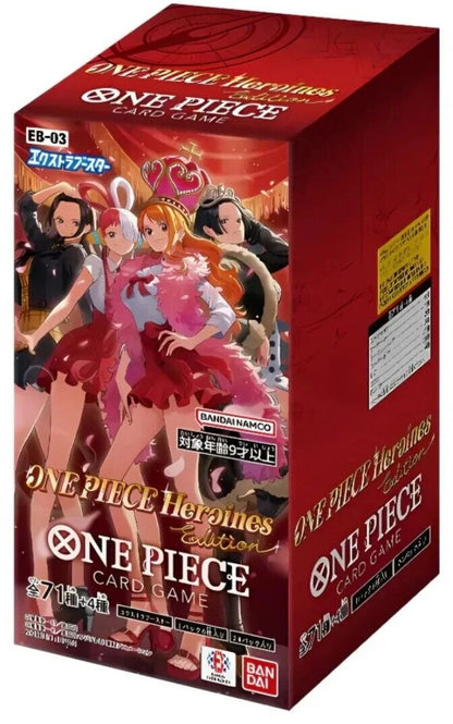 One Piece Card Game EB-03 „One Piece Heroines Edition“ – Booster Display – Japanisch