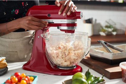 KitchenAid 4,8 L 5KSM185 Artisan Küchenmaschine Cookielover Artisan Fleischwolf+Spritzgebäck+Flexirührer