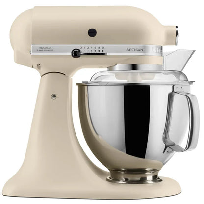KitchenAid 4,8 L 5KSM175 Artisan Küchenmaschine Meatlover mit Ganzmetall-Fleischwolf und Spritzgebäckvorsatz
