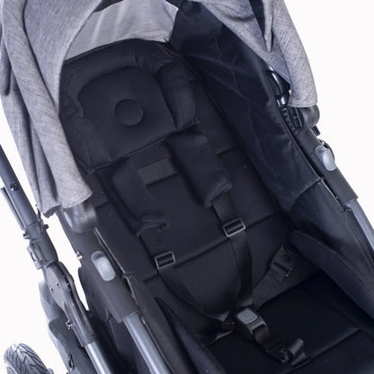 B-Ware Tfk Duo Kombieinheit Babywanne Wanne Sitz Premium Anthrazit Kinderwagenaufsatz