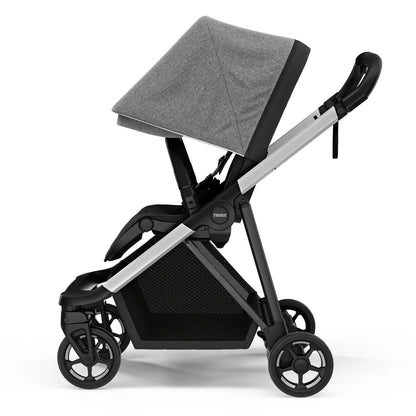 B-Ware Thule Sportwagen Buggy Shine Aluminium Grey Melange Reversible Sitzeinheit