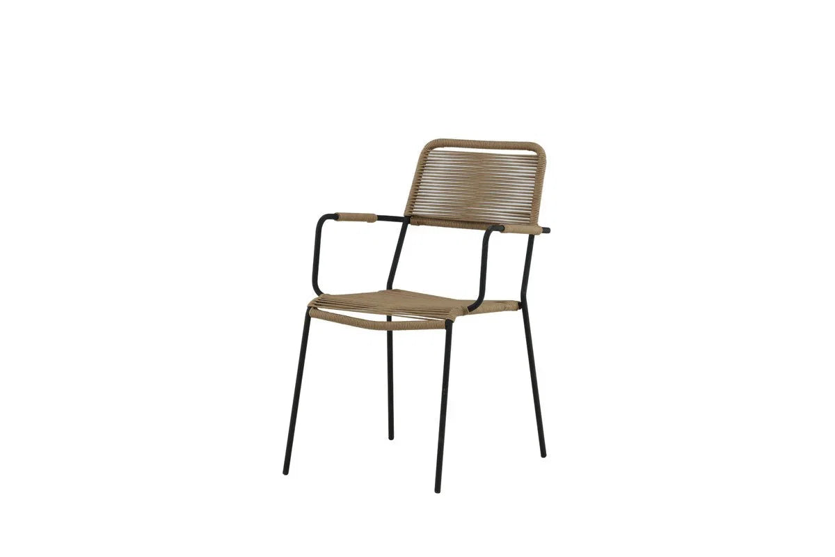 2er Set - Gartenstuhl Marla aus Metall/Polyester