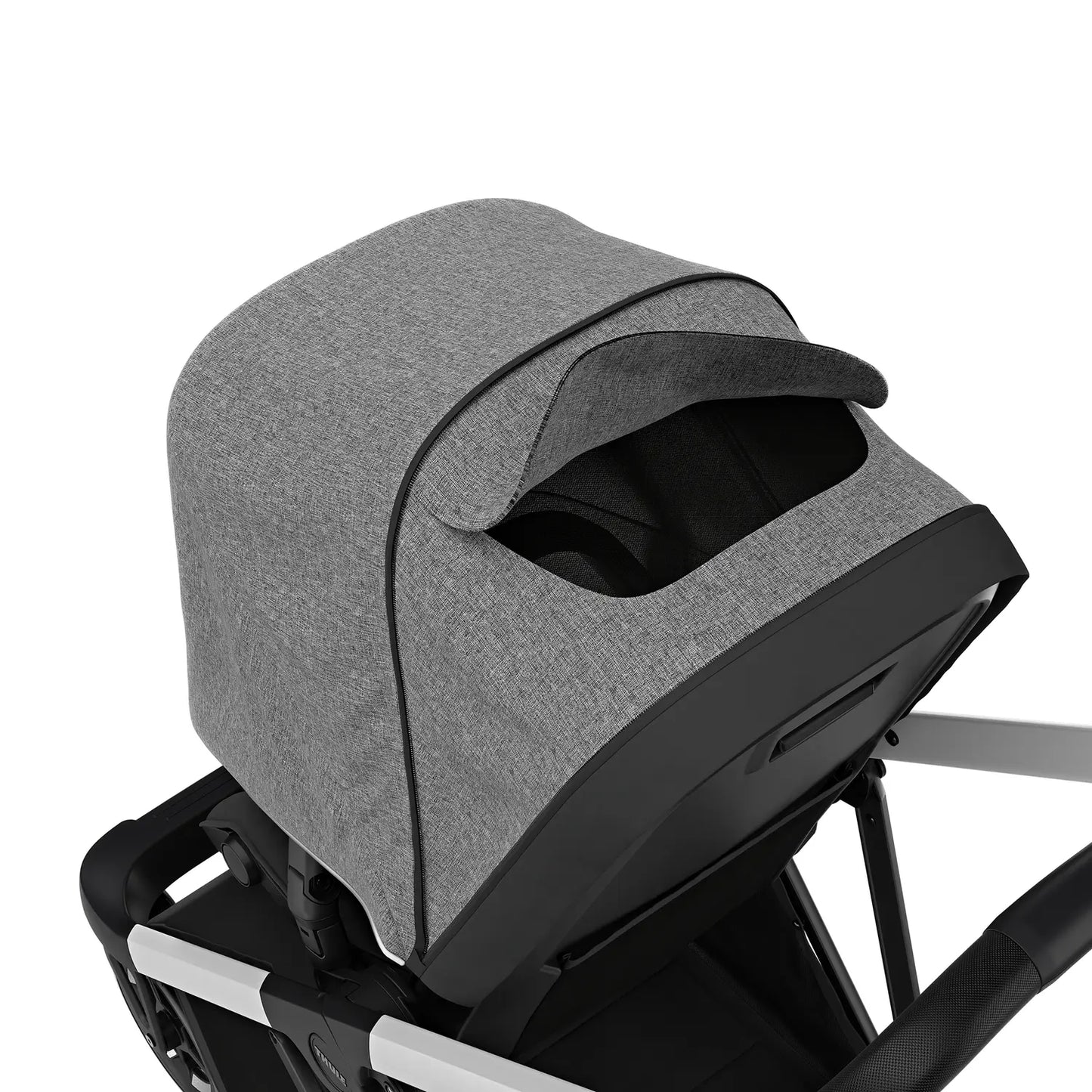 B-Ware Thule Sportwagen Buggy Shine Aluminium Grey Melange Reversible Sitzeinheit