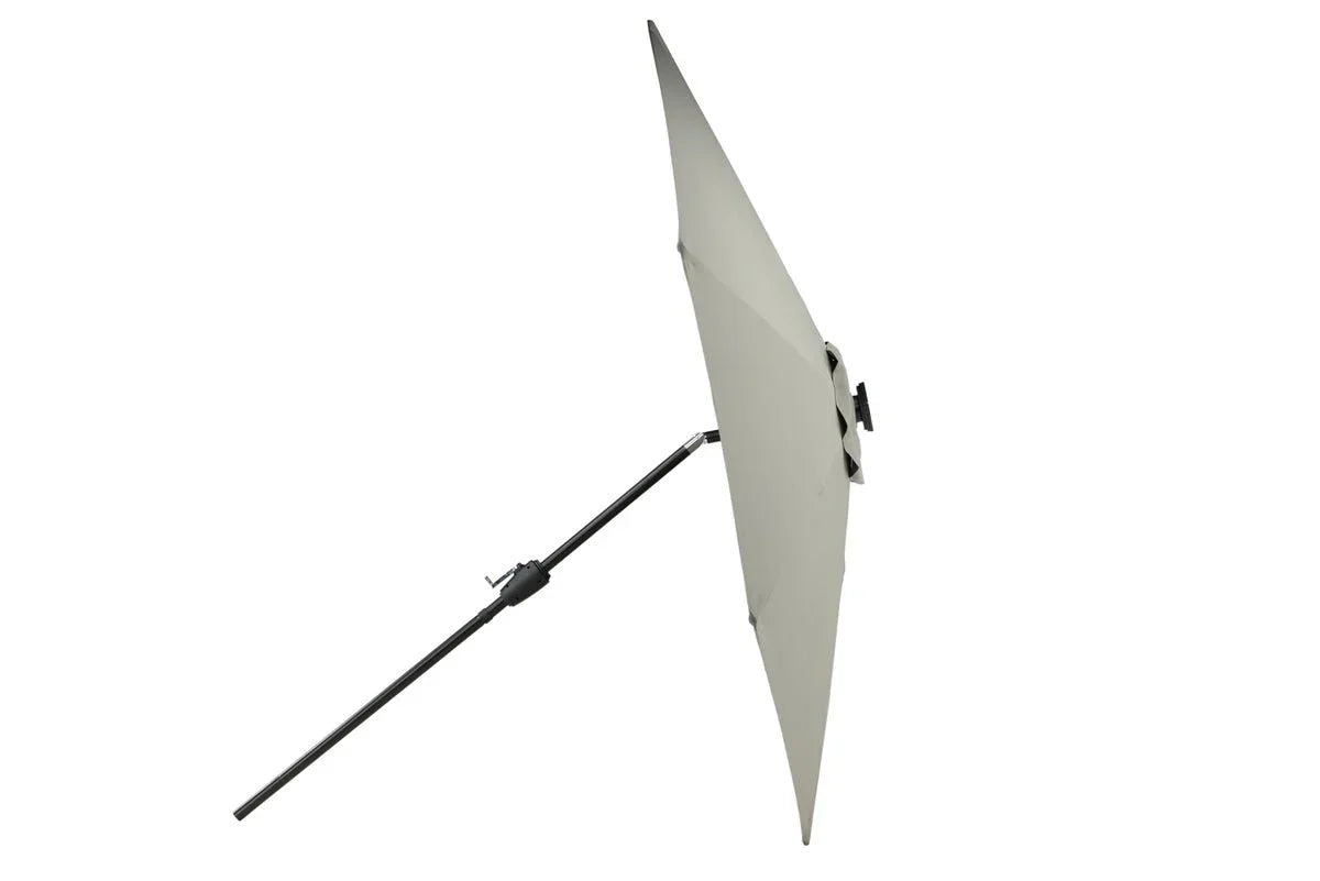 Sonnenschirm Lightning – Ø270 cm in wahlweise Schwarz oder Grau
