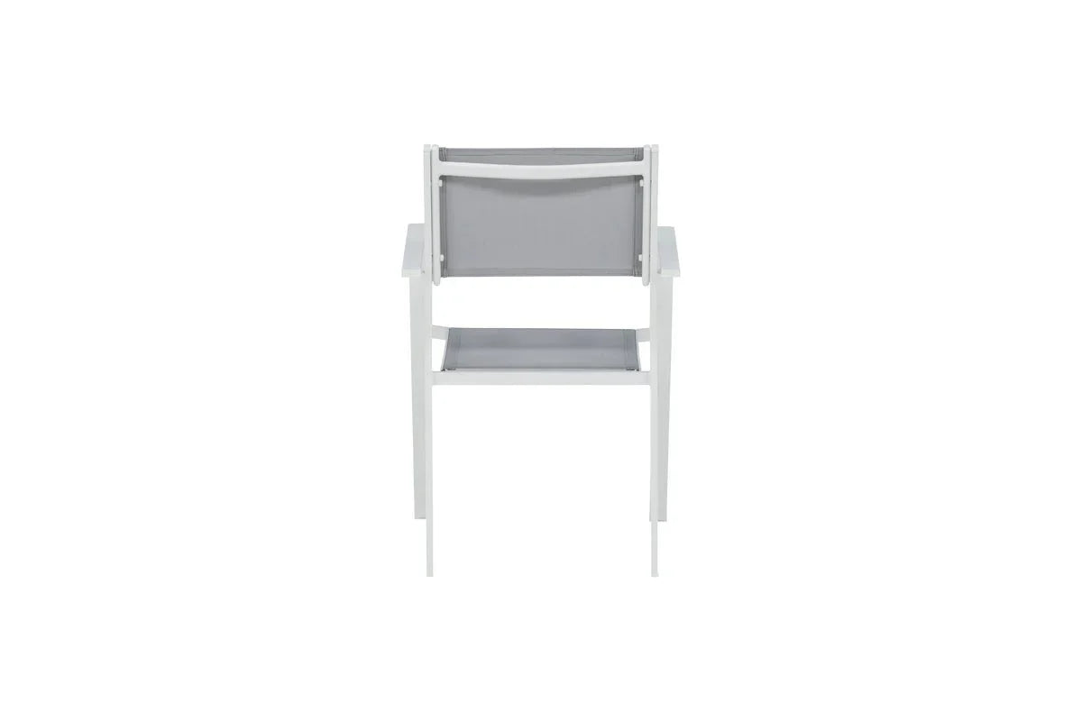 2er Set - Gartenstuhl Karibik aus Aluminium/Textilene
