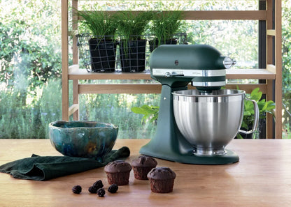 KitchenAid 4,8 L 5KSM185 Artisan Küchenmaschine Flexiset Artisan + Flexi-Rührer