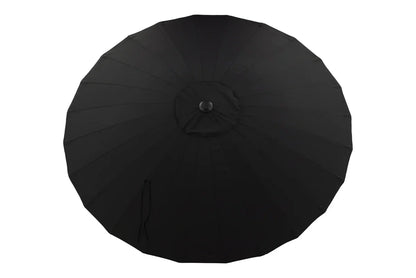 Garten Sonnenschirm Palma – Ø270 cm verfügbar in Weiß, Schwarz, Grau und Blau
