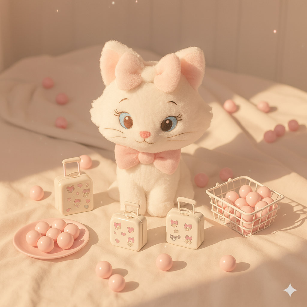 A-【Kawaii Lucky Scoop Koffer-Set】- 14"-Edition