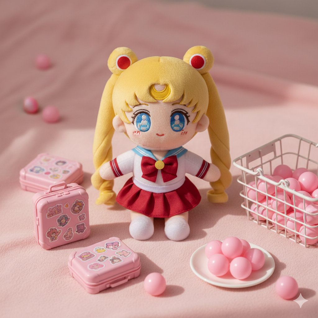 A-【Kawaii Lucky Scoop Koffer-Set】- 14"-Edition