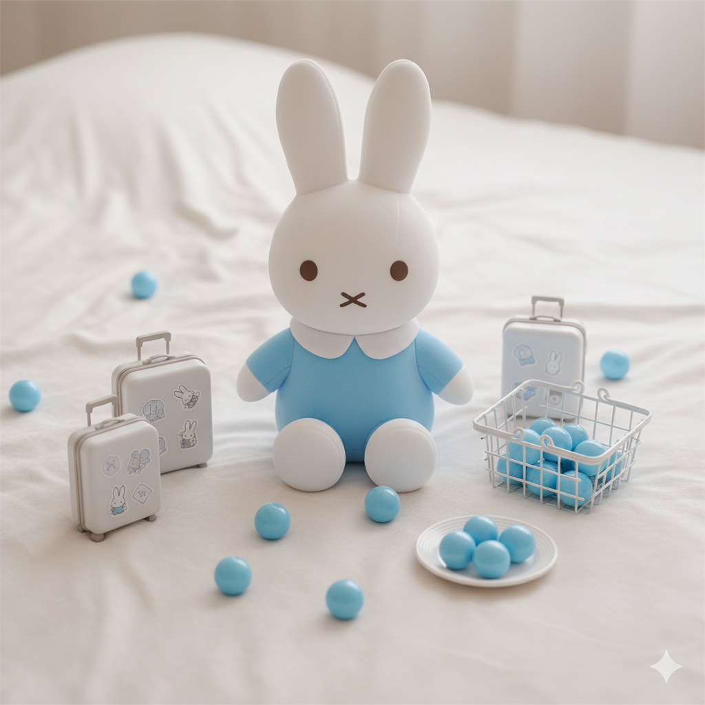 A-【Kawaii Lucky Scoop Koffer-Set】- 14"-Edition