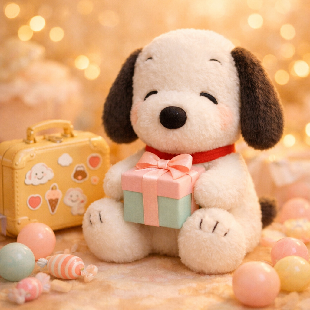 A-【Kawaii Lucky Scoop Koffer-Set】- 14"-Edition
