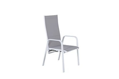 2er Set - Gartenstuhl Bossa aus Textilene/Aluminium