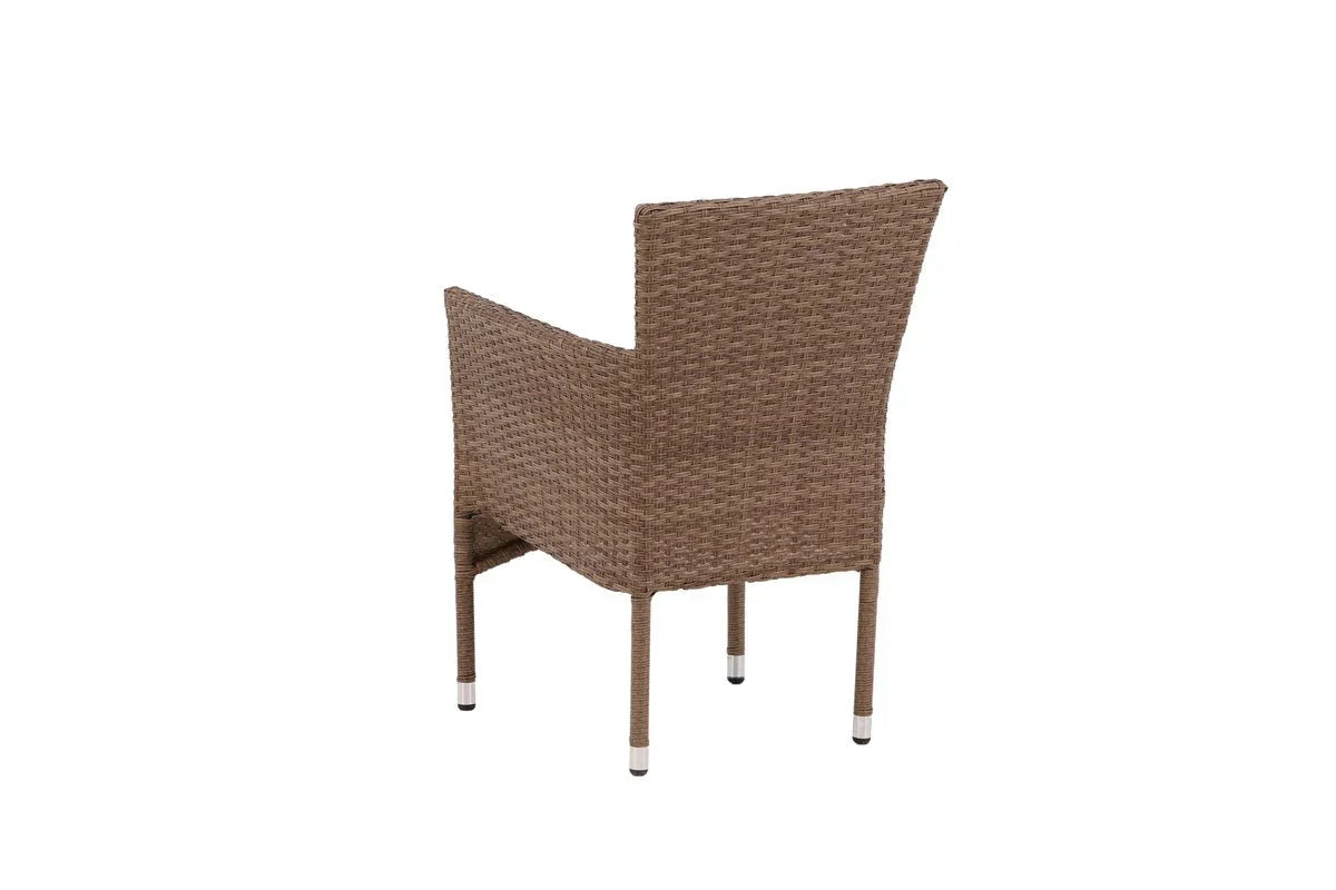 2er Set - Marina Gartenstuhl in Rattanoptik