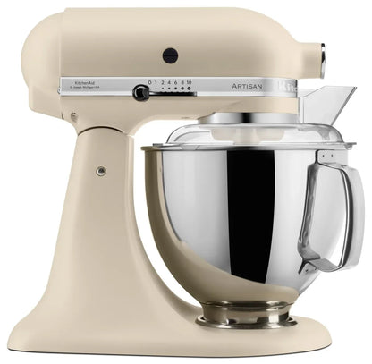 KitchenAid 4,8 L 5KSM175 Artisan Küchenmaschine Allrounderset mit Gemüseschneider+Fleischwolf+Spritzgebäckvorsatz
