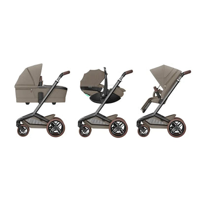 B-Ware Maxi Cosi Premi Fame Gestell Kombikinderwagen Twillic Truffle Kinderwagen