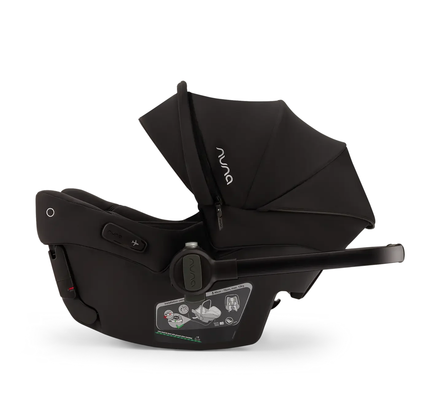 B-Ware Nuna Pipa Urbn Babyschale Autositz Kindersitz Caviar Integriertem Isofix System