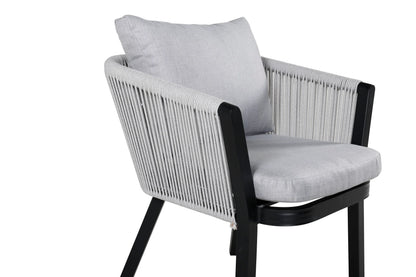 2er Set - Gartenstuhl Myria aus Metall/Polyester