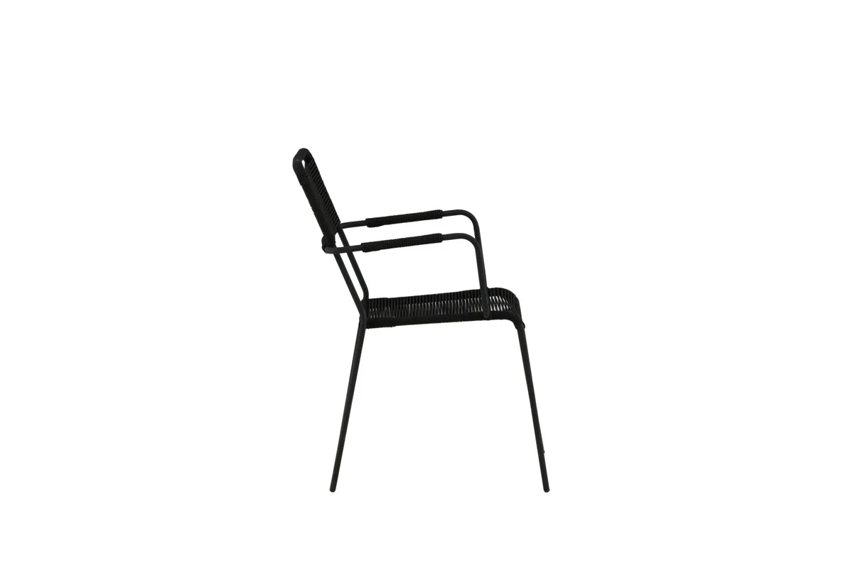 2er Set - Gartenstuhl Marla aus Metall/Polyester